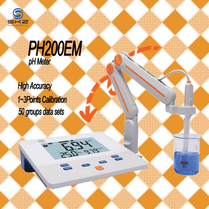 Medidor de <span class=keywords><strong>pH</strong></span> Estável PH200EM com Capacidade de Armazenamento de Dados de 50 para Rotina - Product Image 1