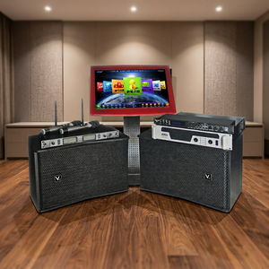 Sistema de Audio para Karaoke Familiar, Monitores de Estudio, Altavoces Profesionales, Conjunto Completo de Amplificador de Potencia, Sistema Todo en Uno para el Hogar - Product Image 5