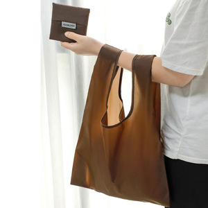 Custom Logo Grocery Tote <strong>Bag</strong> Recycled Polyester Foldable Reusable Shopping <strong>Bags</strong> Eco-Friendly <strong>Material</strong> Customized Grocery <strong>Bags</strong> - Product Image 5