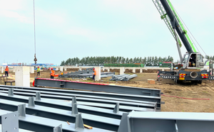 चीन यूरोपीय माल ढुलाई ट्रेन संग्रह और वितरण सुविधा निर्माण परियोजना गोदाम निर्माण - Product Image 2