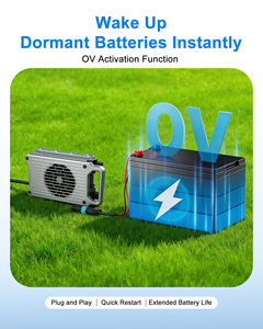 Chargeur de batterie LNLEE 72V 10A pour deux-roues, pour cyclomoteur électrique 60V 20Ah, étanche à la poussière, scellé, pour utilisation sur terrain accidenté - Product Image 1