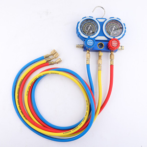 Dual Gauge Refrigerant Charging Kit R134A Precision Pressure Gauge Vacuum <b>Repair</b> Tools For <b>Car</b> Air Conditioning - Product Image 2