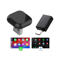 Adaptateur CarPlay sans fil mini OEM ODM filaire vers sans fil pour voiture, Android Auto 2 en 1, adaptateur CarPlay sans fil
