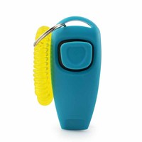 En gros, logo personnalisé, clicker et sifflet d'entraînement pour chien 2 en 1, plastique PC durable, multicolores, pour fournitures d'entraînement des animaux de compagnie