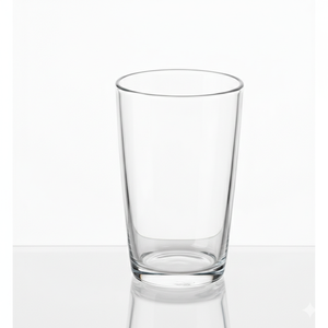Vaso Cónico de Vidrio Moderno y Minimalista con Paredes Lisas |   Vajilla de Vidrio Reutilizable de Primera Calidad, Apta para Lavavajillas, para Bebidas y Agua - Product Image 1