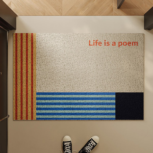 <span class=keywords><strong>Tapis</strong></span> de porte en PVC tissé personnalisé avec imprimé <span class=keywords><strong>chien</strong></span> original, antidérapant, imperméable, en fibre de coco, <span class=keywords><strong>tapis</strong></span> pour animaux de compagnie, <span class=keywords><strong>tapis</strong></span> nouilles pour la maison et l'hôtel - Product Image 6