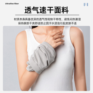 Banda Deportiva para la Muñeca Jiemeirui, Verde, de Secado Rápido, Transpirable, Toalla Refrigerante para Maratón y Fitness - Product Image 4