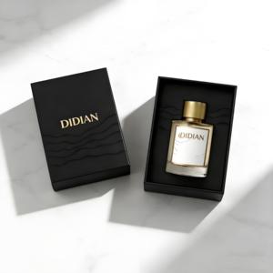 Envases de Perfume Vacíos Personalizados de 30ml 50ml 100ml, Botella de Perfume Transparente de Lujo, Botella de Perfume Cilíndrica de Vidrio con Atomizador y Caja - Product Image 5