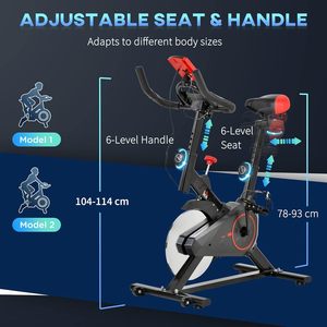 Bicicleta Estática de Ciclismo Indoor en Oferta de Fábrica para Entrenamiento Físico, Equipo de Ejercicio Portátil para Uso Doméstico y en Gimnasios - Product Image 4