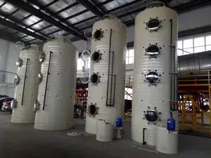 ใหม่มาถึงขายพิเศษ PE FORMING อุตสาหกรรม WET Scrubber บรรจุ Cooling Tower