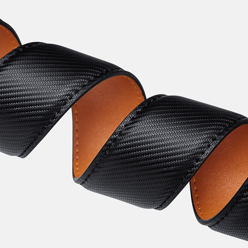 Men's Genuine Cowhide Leather Belt with Premium Alloy Buckle, Classic Business & Casual Dress Belt for Jeans and Formal Pants - View 4