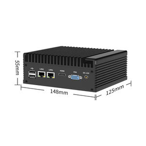 Embedded <strong>Computers</strong> <strong>Linux</strong> Support Mini Industrial Pc With Core I3 for Industrial Control Fanless Industrial Pc 8GB RAM 128GB SSD - Product Image 3