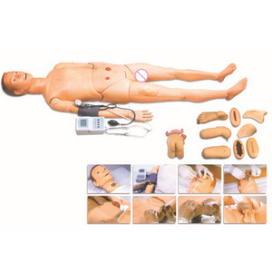 Mannequin de formation médicale pour la RCP humaine, mannequin de soins infirmiers avancé à fonctions complètes avec mesure de la pression artérielle - Product Image 2