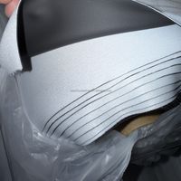 Lot de Stock – Tissu Synthétique Gaufré Anti-Moisissure en PVC/PU/Rexine de Qualité A pour Sièges de Voiture, Canapés et Chaises
