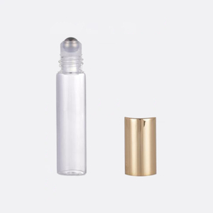 Botellas <span class=keywords><strong>de</strong></span> Perfume Transparentes al por Mayor, <span class=keywords><strong>Forma</strong></span> Cilíndrica, 2ml 3ml 5ml 10ml, Botellas <span class=keywords><strong>de</strong></span> Vidrio con Bola <span class=keywords><strong>de</strong></span> Acero - Product Image 5
