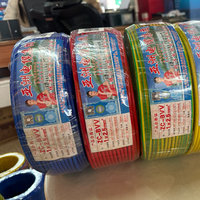 Directo de fábrica para el cable de cableado doméstico Cable aislado de PVC de cobre de un solo núcleo (cable) Propósito general