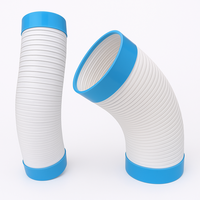 Tuyau flexible réglable pour la climatisation ponctuelle industrielle avec sortie pour climatiseur portable