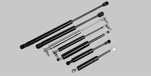 Ressort à gaz avec amortissement interne pour un mouvement en douceur (longueurs personnalisées disponibles) - Product Image 5