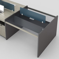 Panel de Enrutamiento de Cables con Tomacorriente Integrado para Escritorio de Computadora Comercial, Muebles de Oficina, Estaciones de Trabajo para Personal de Oficina