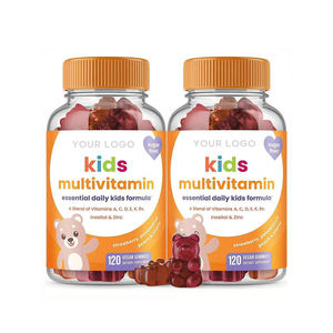 Gomitas Multivitamínicas para Niños OEM, Fórmula Diaria Esencial con Vitaminas A, C, D, E, K y <span class=keywords><strong>Complejo</strong></span> <span class=keywords><strong>B</strong></span> para el Apoyo Inmunológico y el Crecimiento, Sabor a Frutas - Product Image 1