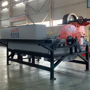 High Magnetic Field Intensity Wet Drum Magnetic Separator Iron Sand And Hematite Ore Separating Machine