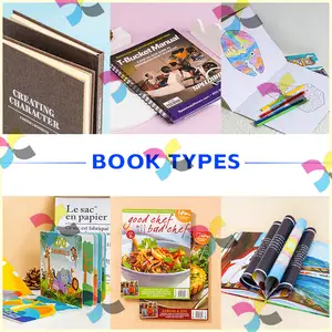 Factory Custom Book Printing Service Paperback Soft Cover Full Color Magazine Book Fashion Book