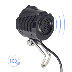 Faro LED de 36V 48V para <span class=keywords><strong>Bicicleta</strong></span> Eléctrica con Bocina y Montaje en Manillar ABS para E-Bike - Product Image 5