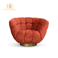 Fauteuil de canapé moderne de luxe mobilier de salon sofa de luxe en cuir importé de haute qualité fauteuil de canapé simple