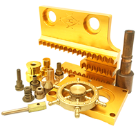 Servicio de Mecanizado CNC de Latón Personalizado con Torneado y Fresado de Precisión para Componentes Metálicos Mecánicos Industriales