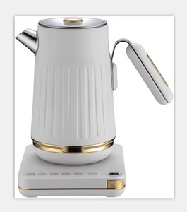 Hervidor de Agua Eléctrico Inalámbrico de Silicona con Función de Mantener Caliente, Doble Pared de Acero Inoxidable, Enchufe Europeo - Product Image 6