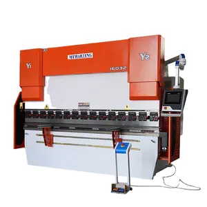 Stainless Steel Metal Sheet Bending Machine CNC Hydraulic Press Brake 160T 4000mm Length Bender