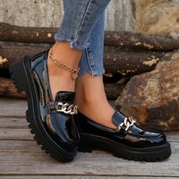 Zapatos de Plataforma con Cordones Negros para Mujer, Zapatos Deportivos Casuales con Plataforma y Cordones para Aumentar la Estatura