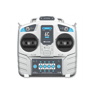 ไมโครโซน<span class=keywords><strong>2</strong></span>.4กิกะเฮิรตซ์6ช่องสัญญาณเสาอากาศเครื่องส่งสัญญาณวิทยุพร้อมตัวรับอาร์ซีโดรนคอร์ดคอบเตอร์อุปกรณ์เสริมสำหรับรถยนต์และเรือโมเดล MC6C ขนาดเล็ก - Product Image 1