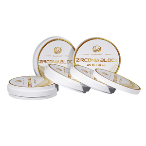 Fabricant de blocs de zircone dentaire de 98 mm, blocs de zircone multicouches pour laboratoire dentaire, <span class=keywords><strong>prix</strong></span> des blocs de zircone Cad Cam - Product Image 1