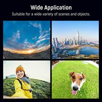 Objectif Fisheye HD 8 mm NEEWER pour téléphone, grand angle 220° pour objectif à filetage de 17 mm, objectif Fisheye pour iPhone - LS-29
