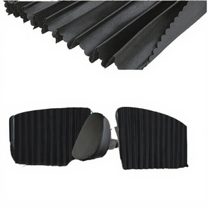 Nouveauté très vendue JIHANG Lot de 4 rideaux de voiture en nylon Installation magnétique <span class=keywords><strong>Pare</strong></span>-<span class=keywords><strong>soleil</strong></span> latéral pour fenêtre <span class=keywords><strong>Pare</strong></span>-brise Protection UV - Product Image 3