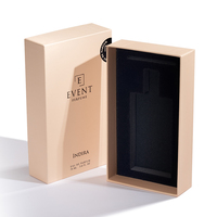 Impression personnalisée Blanc Premium 50 ml 50 ml Bouteille de Parfum Boîte d'emballage Cadeau avec Logo Insert en mousse