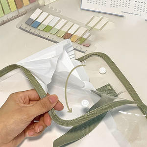 ที่ใส่ A4สอบแบบหนาหลายชั้นโปร่งใสหลายชั้นอุปกรณ์จัดระเบียบที่มีประโยชน์มีสีสูง - Product Image 3