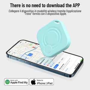 安全ペット犬追跡ロケーター リアルタイムスマート追跡 セキュリティ iOS「探す」対応 キーファインダー タグトラッカー 子供用GPSトラッカー - Product Image 3