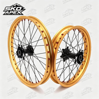 Ensemble de roues Sur Ron Ultra Bee Aftermarket pour 79Bike Falcon et Talaria MX3 MX4 Avant 21 X 1.6 Arrière 18 X 2.15