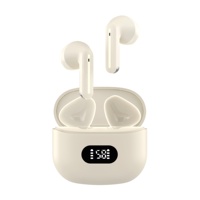 Écouteurs intra-auriculaires sans fil personnalisés avec 40 heures de lecture, écran LED, écouteurs de sport, micro intégré, casque