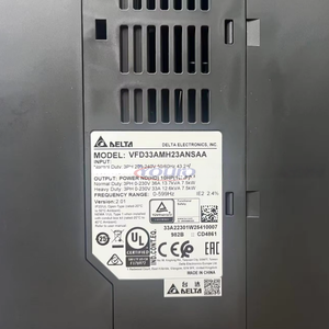 ไดรฟ์ปรับความถี่รุ่นใหม่ VFD MH300 ซีรีส์ VFD33AMH23ANSAA 7.5KW 10HP 230VAC 33A 3PH - Product Image 2