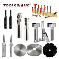 Fraise à spirale premium TOOLSWANG - Outil de coupe pour le travail du bois pour une coupe de bord lisse, compatible avec les machines CNC