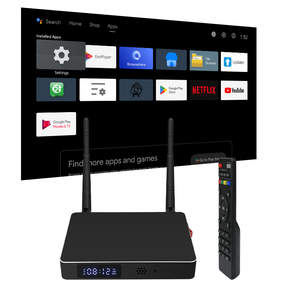 Boîtier <span class=keywords><strong>TV</strong></span> intelligent Canzone Amlogic S928X de haute qualité, 8K, 128 Go, WiFi 2,4 G/5 GHz, <span class=keywords><strong>Android</strong></span> 14, processeur quadricœur, lecteur multimédia en continu - Product Image 1