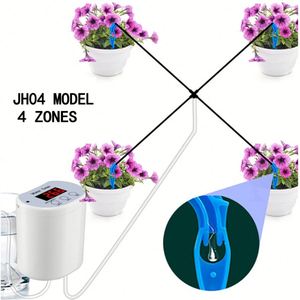 Kits d'irrigation goutte à goutte automatiques pour plantes d'intérieur en pot, système d'arrosage intelligent, minuterie d'arrosage DIY pour jardin - Product Image 4