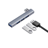Sağ Tarafa Uyumlu USB Bölücü Dock, USB'den USB 3.0'a Dönüştürücü, Dizüstü Bilgisayar Genişletme Dock'u, Dörtü Bir Arada HUB ODM OEM