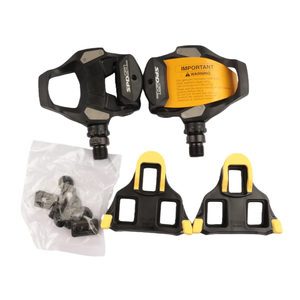 Pedales <span class=keywords><strong>SHIMANO</strong></span> RS500 PD-RS500 con Calas <span class=keywords><strong>SM</strong></span>-SH11, Pedal Autoblocante SPD-SL con Caja para Bicicleta de Carretera, Pedal Original - Product Image 2