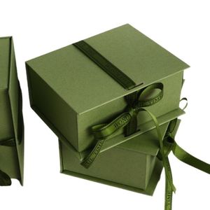 Direct Wholesale Luxury Christmas & Valentine Ribbon Pack Small & <b>Large</b> Elegant <b>Gift</b> <b>Boxes</b> with Embossed Print Matt Lamination - Product Image 2