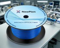 NewPion Custom Large Mode Area LMA Fiber GU14/250 Passive Double Clad Low Index Coating NA 0.07 for Material Processing