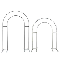 Support de fond en arche ouverte rose personnalisé, nouvel arrivage, pour événements, fêtes d'anniversaire, à des fins décoratives, conception d'écran gratuite